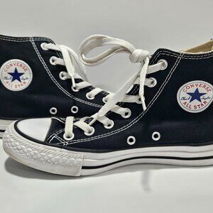 Converse Chuck Taylor All Star High Top Black Canvas Men 4 / Women 6